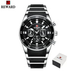 REWARD Men’s Chronograph – Waterproof Steel Watch