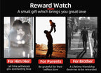 REWARD VIP New Fashion Watch for Men Leather Strap Waterproof Luminous Chronograph Sport Wristwatch