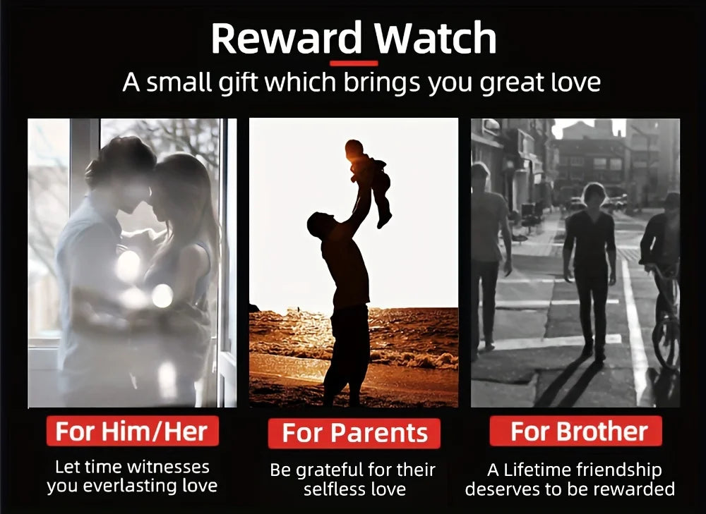 REWARD Men Watches Quartz Analog Waterproof Luminous Wrist Watch Luxury Casual for Men